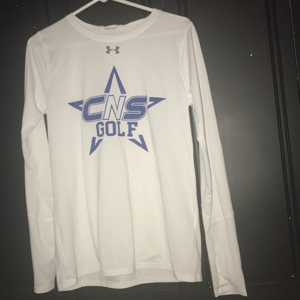 School golf long sleeve shirt